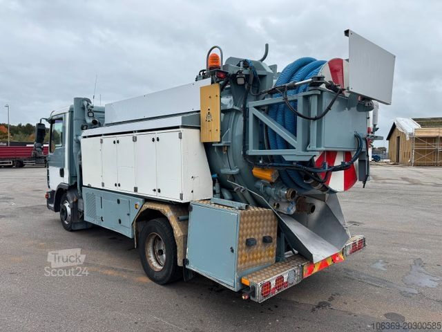 Vakuumtanktankvogn MAN TGL 12.240 4x2 Hvidtved Larsen SLP 5.5