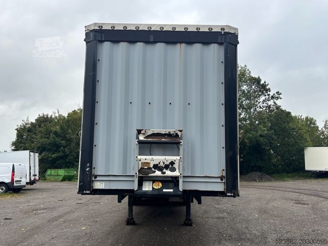 Отворено полуремарке с брезент KRONE SD BPW*13,62m*Edscha*2x Lift-Achse*Bordwände
