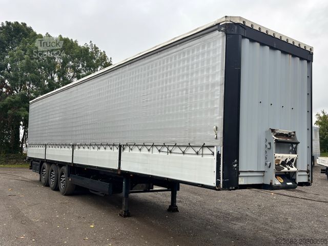 Отворено полуремарке с брезент KRONE SD BPW*13,62m*Edscha*2x Lift-Achse*Bordwände