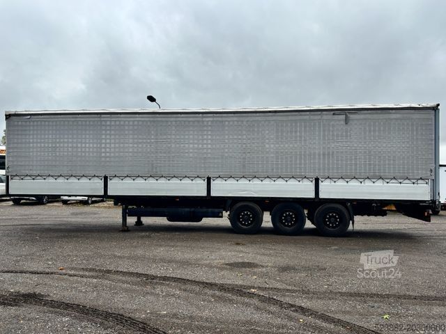 Open oplegger KRONE SD BPW*13,62m*Edscha*2x Lift-Achse*Bordwände