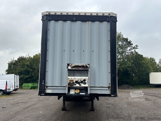 Open oplegger KRONE SD BPW*13,62m*Edscha*2x Lift-Achse*Bordwände