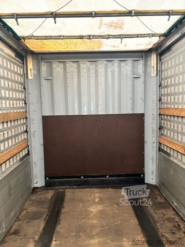 Open oplegger KRONE SD BPW*13,62m*Edscha*2x Lift-Achse*Bordwände