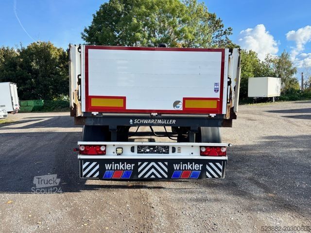 Açık dorseli römork SCHWARZMÜLLER AZ T-Serie SAF*7,3m*verstell. Deichsel*TÜV 03/26