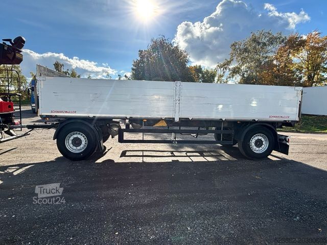 Açık dorseli römork SCHWARZMÜLLER AZ T-Serie SAF*7,3m*verstell. Deichsel*TÜV 03/26