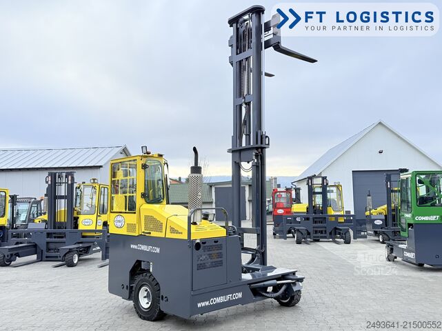 4-way forklift Combilift C4000 GAS DUPLEX 4600 FORK POSITIONER