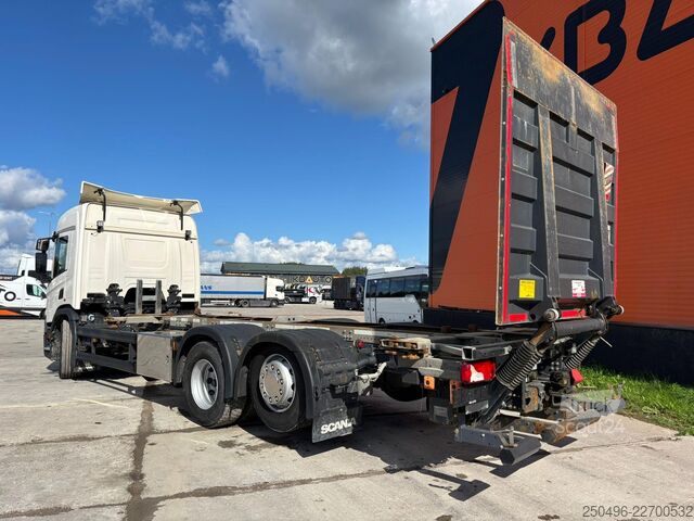 Konttikuljetukset Scania P 500 6x2*4 9 TON FRONT AXLE / RETARDER
