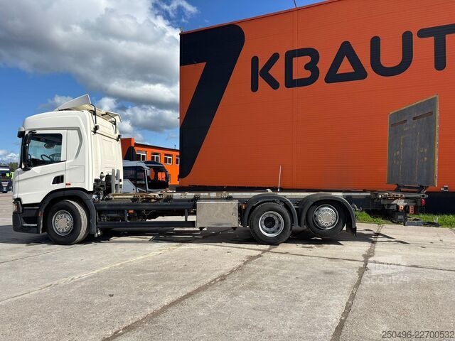 Konttikuljetukset Scania P 500 6x2*4 9 TON FRONT AXLE / RETARDER