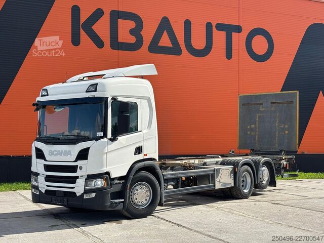 Alustan ohjaamo Scania P 500 6x2*4 9 TON FRONT AXLE / RETARDER