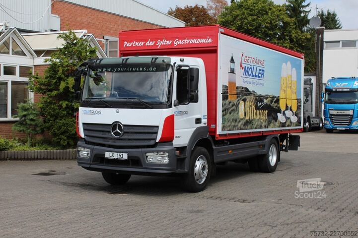 Drikkevare-lastebil Mercedes-Benz Atego  1523 Getränkewagen   LBW   ANK   107 TKm