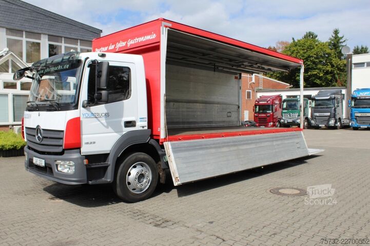 Drikkevare-lastebil Mercedes-Benz Atego  1523 Getränkewagen   LBW   ANK   107 TKm
