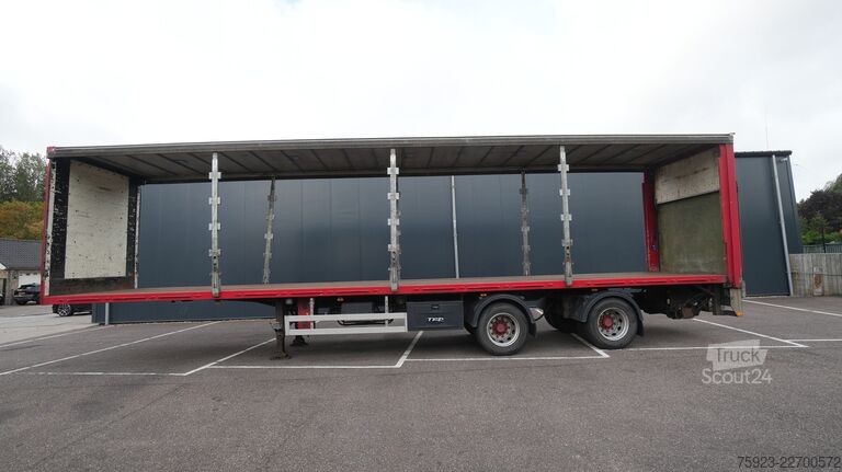 Yükleme platformu Pacton 2 axle open trailer no curtain