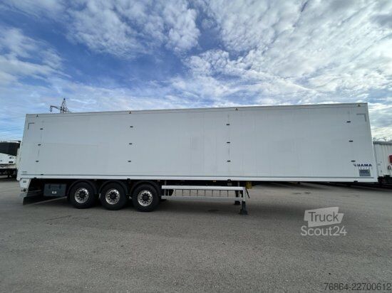 Polpriklopnik s premičnim dnom KNAPEN K600 SCHUBBODEN, SEITENTüREN , 87M³, LIFTACHSE, ALU-FELGEN,