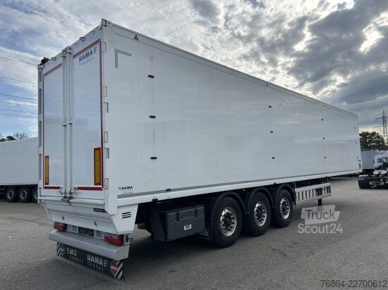 Polpriklopnik s premičnim dnom KNAPEN K600 SCHUBBODEN, SEITENTüREN , 87M³, LIFTACHSE, ALU-FELGEN,