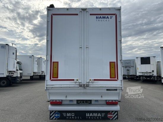 Polpriklopnik s premičnim dnom KNAPEN K600 SCHUBBODEN, SEITENTüREN , 87M³, LIFTACHSE, ALU-FELGEN,
