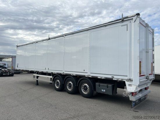 Polpriklopnik s premičnim dnom KNAPEN K600 SCHUBBODEN, SEITENTüREN , 87M³, LIFTACHSE, ALU-FELGEN,