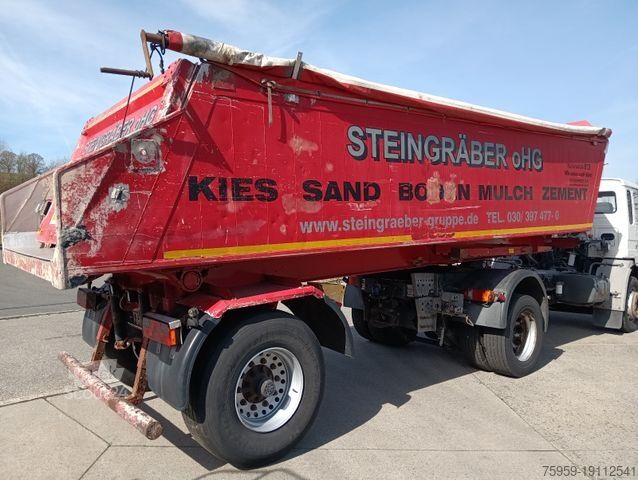 Kippers oplegger  PRIMETZHOFER 1-A Lenksattel AluKippmu 4,25t 17m3