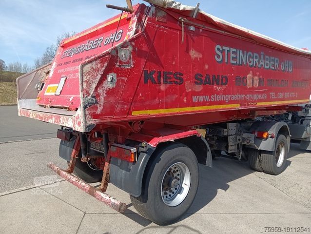 Kippers oplegger  PRIMETZHOFER 1-A Lenksattel AluKippmu 4,25t 17m3