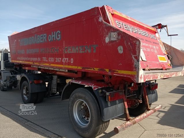 Kippers oplegger  PRIMETZHOFER 1-A Lenksattel AluKippmu 4,25t 17m3