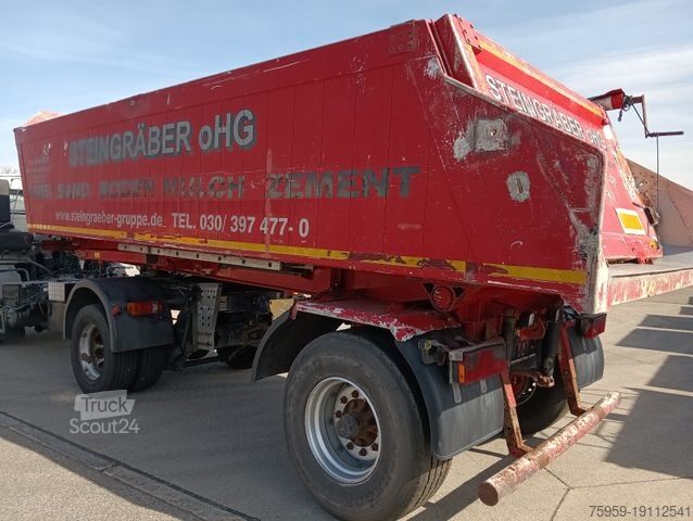 Kippers oplegger  PRIMETZHOFER 1-A Lenksattel AluKippmu 4,25t 17m3