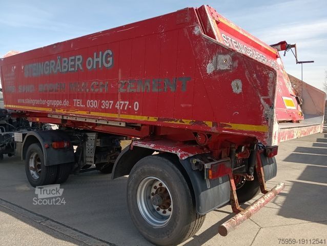 Kippers oplegger  PRIMETZHOFER 1-A Lenksattel AluKippmu 4,25t 17m3