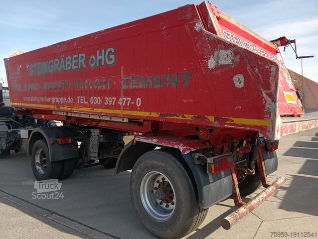 Kippers oplegger  PRIMETZHOFER 1-A Lenksattel AluKippmu 4,25t 17m3