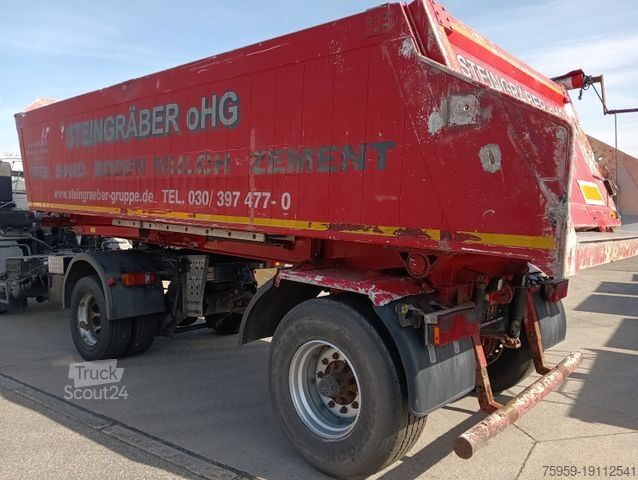 Kippers oplegger  PRIMETZHOFER 1-A Lenksattel AluKippmu 4,25t 17m3