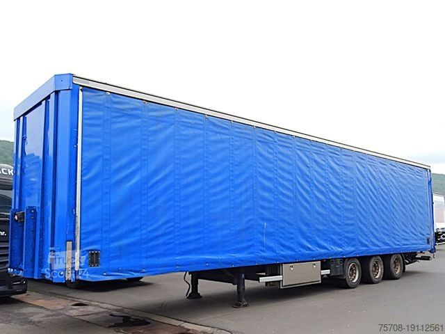 Åpen semitrailer med presenning ORTEN 3 Achs*SafeServer*Mega*Hubdach*Stapler MSH*Lenk
