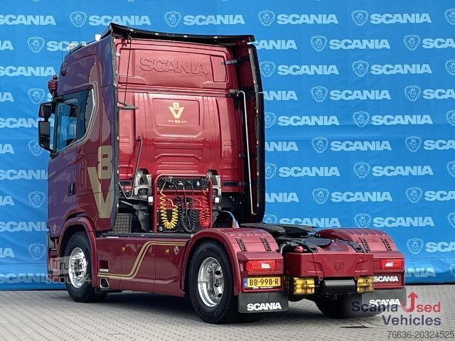 Standard trekkvogn Scania S 580 A4x2NB DIFF-L RETARDER FULL AIR 9T V8