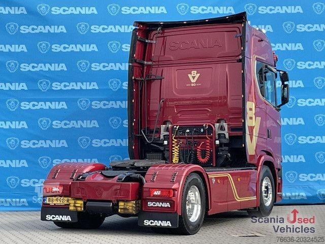 Standard trekkvogn Scania S 580 A4x2NB DIFF-L RETARDER FULL AIR 9T V8