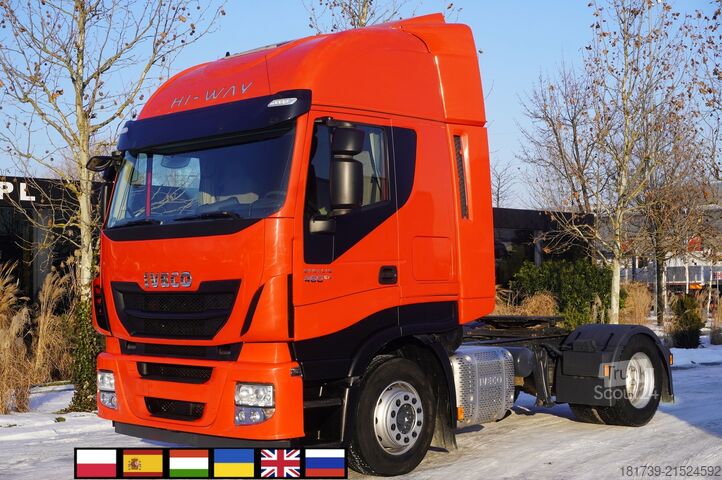 Traktör ünitesi Iveco Stralis 460 E6 tractor unit/ Sleeper cab