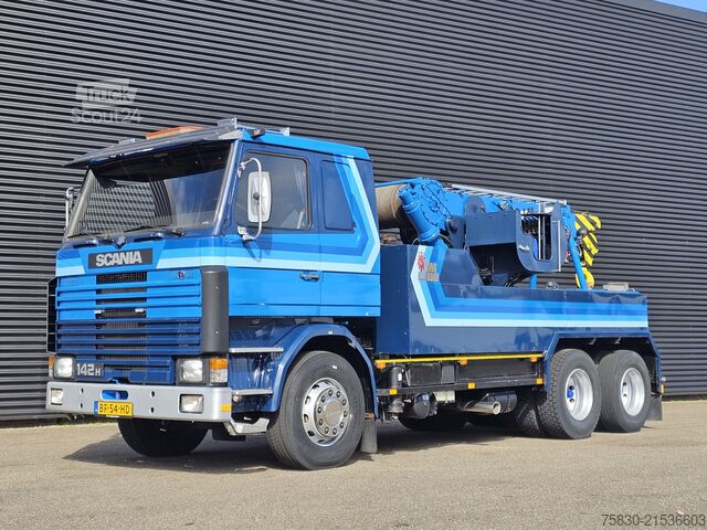 Vehículo de recuperación Scania R142 V8 6x2 / ABSCHLEPP / TOW TRUCK