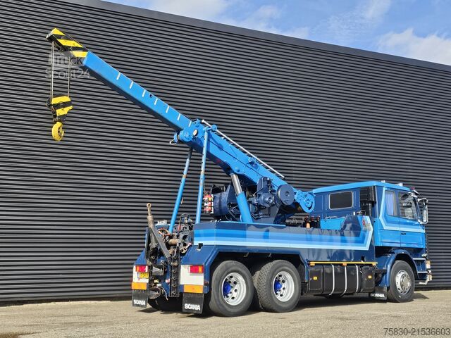 Vehículo de recuperación Scania R142 V8 6x2 / ABSCHLEPP / TOW TRUCK