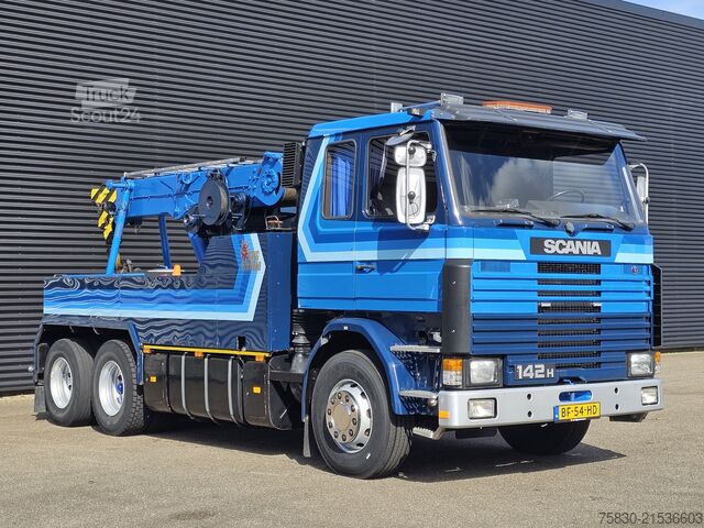 Vehículo de recuperación Scania R142 V8 6x2 / ABSCHLEPP / TOW TRUCK
