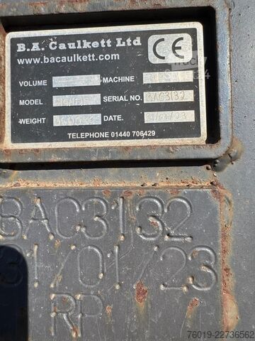 Cargadora de ruedas B.A. CALKETT FAS