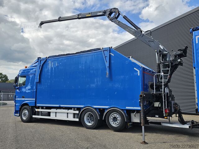 Kranwagen DAF XF 440 6x2 / PENZ CRANE - KRAN + TIPPER TRAILER