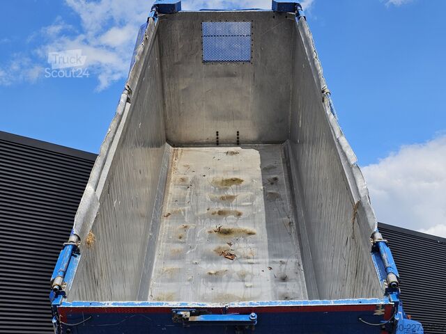 Kranwagen DAF XF 440 6x2 / PENZ CRANE - KRAN + TIPPER TRAILER