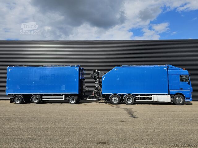 Kranwagen DAF XF 440 6x2 / PENZ CRANE - KRAN + TIPPER TRAILER
