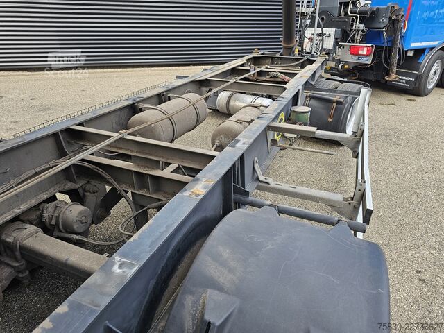 Kranwagen DAF XF 440 6x2 / PENZ CRANE - KRAN + TIPPER TRAILER