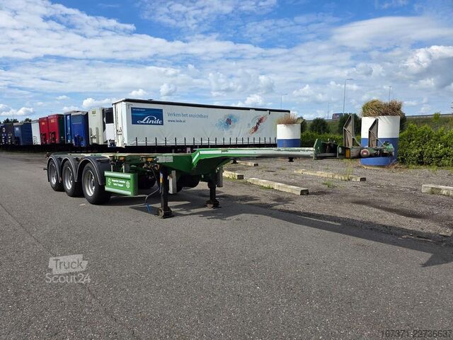 Preprava kontajnerov D-TEC FLEXITRAILER/ALL CONNECTIONS/3 X EXTENDIBLE/486...