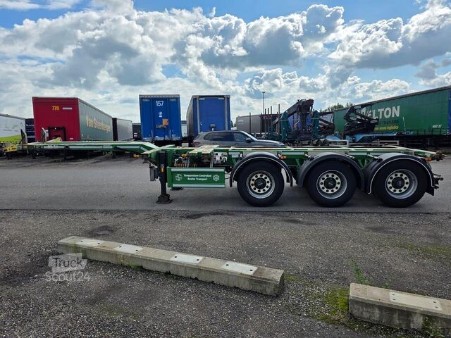 Preprava kontajnerov D-TEC FLEXITRAILER/ALL CONNECTIONS/3 X EXTENDIBLE/486...