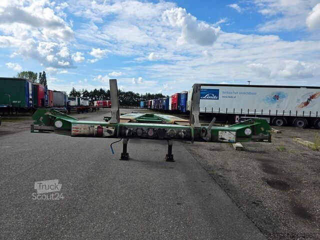Preprava kontajnerov D-TEC FLEXITRAILER/ALL CONNECTIONS/3 X EXTENDIBLE/486...