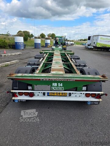 Preprava kontajnerov D-TEC FLEXITRAILER/ALL CONNECTIONS/3 X EXTENDIBLE/486...