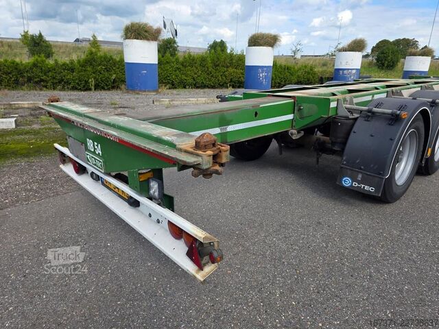 Preprava kontajnerov D-TEC FLEXITRAILER/ALL CONNECTIONS/3 X EXTENDIBLE/486...