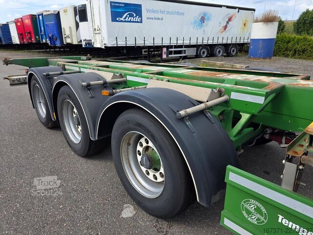 Preprava kontajnerov D-TEC FLEXITRAILER/ALL CONNECTIONS/3 X EXTENDIBLE/486...
