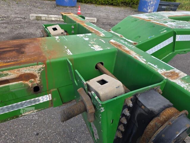 Preprava kontajnerov D-TEC FLEXITRAILER/ALL CONNECTIONS/3 X EXTENDIBLE/486...