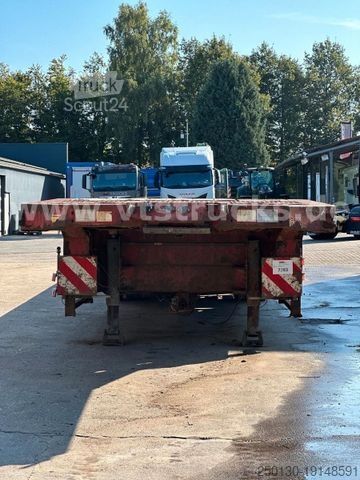 Nízkoložný návěs FAYMONVILLE STN-2A Tieflader, Ausziehbar