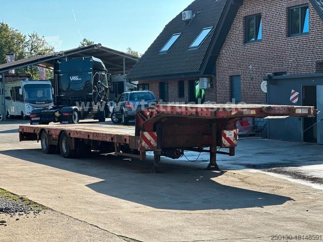 Nízkoložný návěs FAYMONVILLE STN-2A Tieflader, Ausziehbar