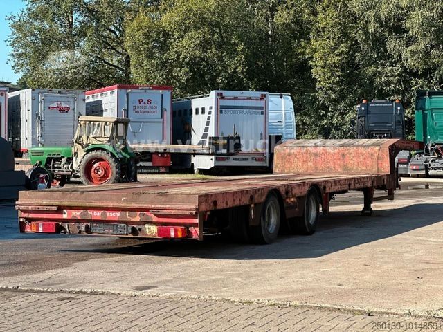 Nízkoložný návěs FAYMONVILLE STN-2A Tieflader, Ausziehbar