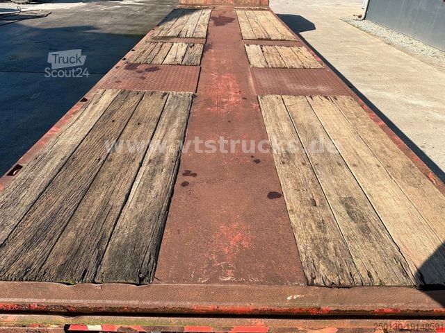 Nízkoložný návěs FAYMONVILLE STN-2A Tieflader, Ausziehbar