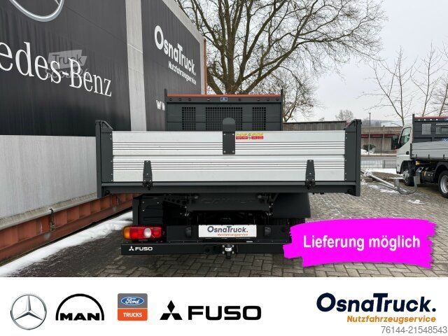 Furgone ribaltabile MITSUBISHI 3C15 Hinterkipper + Box Klima,AHK 3,5t,Diff.-Sp.